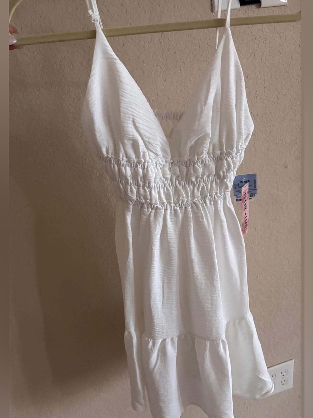 NWT White Babydoll Dress